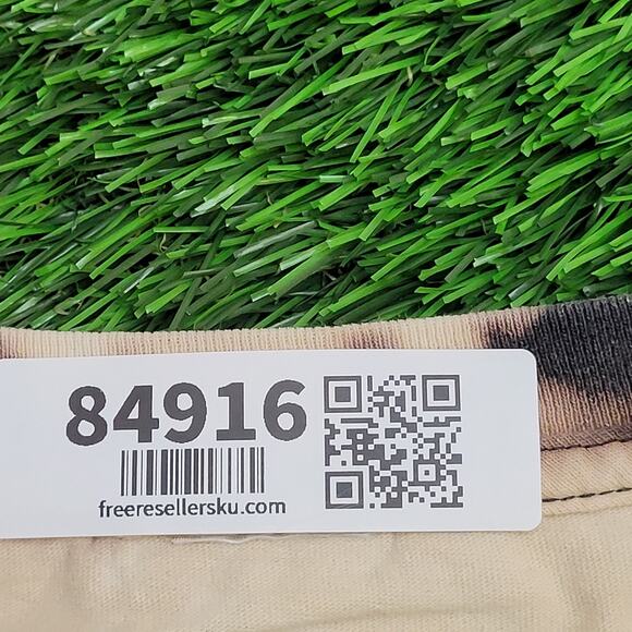 Skull Wings Cropped Shirt Women XL 23x14 Bleached Fort-Dover - Picture 7 of 14